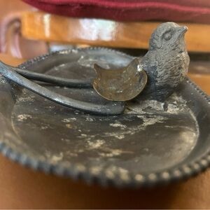 1890's Forbes Silver Co. Unique Silver Plate Cigar Presentation Dish